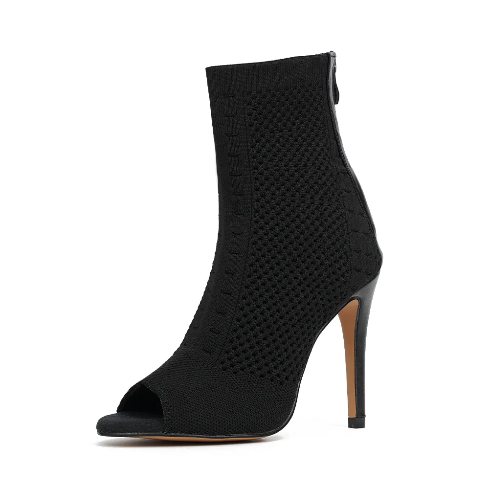 DÉSTOCKAGE Lou noir - Talon non standard 
